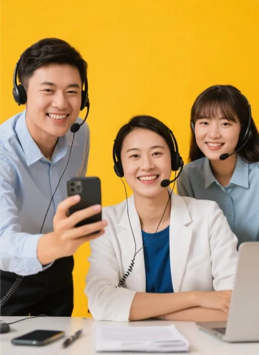 热情的客服团队